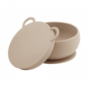 Bol couvercle silicone Nude