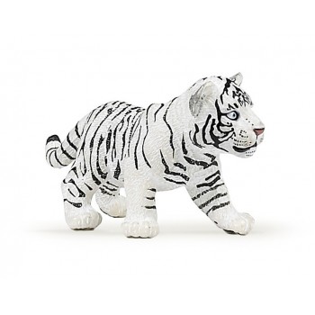 Figurine bébé tigre blanc -...