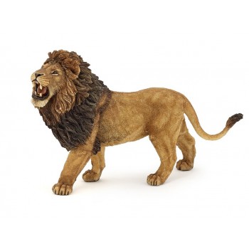 Figurine lion rugissant - Papo