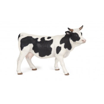 Vache noire et blanche - Papo