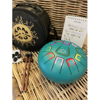 Handpan 11 notes turquoise...