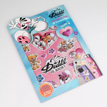 Stickers 3D Diddl - Kontiki