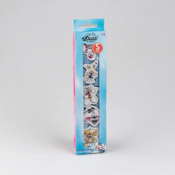 Set gommes 3D Diddl - Kontiki
